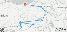  Authentic East Turkey Roadtrip - 13 destinations 