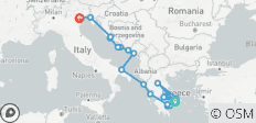  Maravillas de la Antigua Grecia y el Adriático - Viaje en Crucero y por Tierra - 22 destinos 