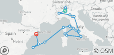  Ikonen Italiens &amp; Mittelmeerinseln - Kreuzfahrt &amp; Landausflug - 21 Destinationen 