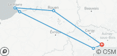  The Royal Seine and Normandy¿s Hidden Secrets Cruise (port-to-port cruise) - 6 destinations 
