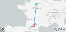  7 Days Paris, Toulouse &amp; Lourdes Discovery - 9 destinations 