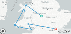  Wales Car Rental Tour: Coast, castles &amp; culture - 9 destinations 