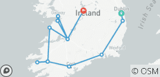  Shades of Ireland (van Dublin naar Killiney) (2027) - 13 bestemmingen 