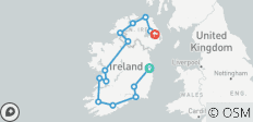  Shades of Ireland featuring Northern Ireland (Dublin to Belfast) (2027) - 15 destinations 