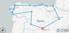  11-Day Madrid &amp; North of Spain - 19 destinations 