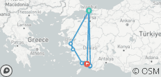  Trésors de Turquie : Istanbul, Éphèse et la côte turquoise (réservé aux femmes) - 17 destinations 