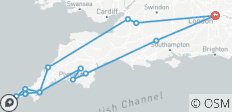  Escapade dans le Devon et les Cornouailles - Petit groupe (Petits groupes) - 15 destinations 