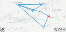  Zentralspanien entdecken - 8 Destinationen 