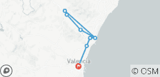  The Mediterranean Paradise - Valencia and Castellón 5 Days - 10 destinations 