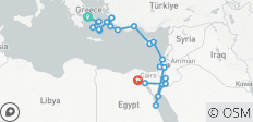  Discover Ancient Worlds: The Mediterranean &amp; Red Sea - 24 destinations 