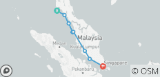  Eiland horizonten: Phuket naar Singapore - 8 bestemmingen 