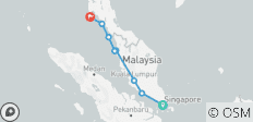  Eiland horizonten: Singapore naar Phuket - 8 bestemmingen 