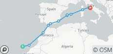  Highlights of Spain, Morocco &amp; Italy - 12 destinations 