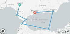  Les joyaux de la côte de Séville à Malaga - 7 destinations 