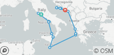  Italian &amp; Adriatic Icons: Rome to Dubrovnik 2028 - 17 destinations 