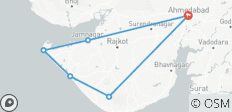  Explore Gujarat: Sacred Sites, Wildlife &amp; Heritage - 6 destinations 