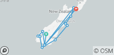  Expédition côtière en Nouvelle-Zélande avec Queenstown Escape Queenstown → Wellington (2028) - 13 destinations 