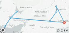  Journey Through Kutch: White Desert, Culture &amp; Royal Heritage - 10 destinations 