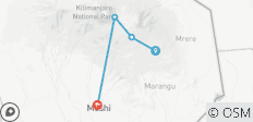  6 Days Kilimanjaro Climb Marangu Route - 4 destinations 