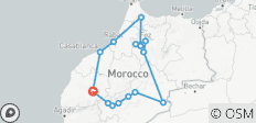  Privéreis Marokko vanuit Marrakech &amp; de Sahara-woestijn - 10 dagen - 15 bestemmingen 