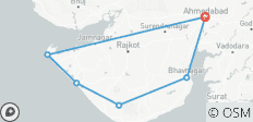  Mystic Gujarat - Kulturerbe, Küsten und Wildlife-Abenteuer - 6 Destinationen 