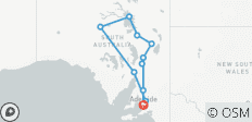  South Australian Outback Adventure (Small Groups, Intra Tour Air South Australian Outback Adventure) - 12 destinations 