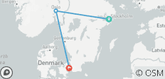  Escandinavia Imperial: Estocolmo, Oslo y Copenhague - 9 Días/8 Noches - 3 destinos 