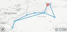  Travel Around Southern Xinjiang - 11 destinations 