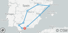  Van Costa del Sol: 11-daagse Andalusië &amp; Middellandse Zeekust - 12 bestemmingen 