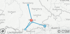  7 Days Munich &amp; Beyond: Castles, Salzburg &amp; Historic Tours - 6 destinations 