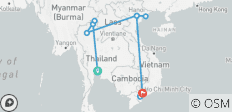  Tailandia y Vietnam panorámicos - 13 días - 14 destinos 