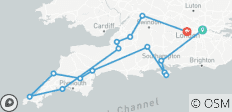  Cornwall - 10 Tage Erlebnisreise - 15 Destinationen 