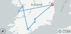  Ireland in 5 Days: Dublin, Cliffs of Moher &amp; Castle Trails - 7 destinations 