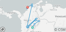  Colombia: Senderismo entre las cumbres andinas y el Caribe (22 días) - 21 destinos 