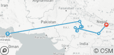  Timeless India: Tigers &amp; Traditions with Dubai &amp; Kathmandu - 13 destinations 