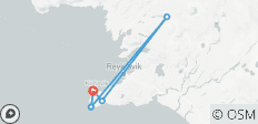  Ontdek de zonsverduistering op het schiereiland Reykjanes – 5 dagen - 5 bestemmingen 