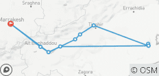  Circuit de 3 jours dans le désert du Sahara, de Marrakech à Merzouga - 12 destinations 