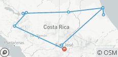  Costa Rica Nature Adventure (End San Jose) - 10 destinations 