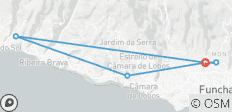  Urlaub auf Madeira – Kleine Gruppe (Kleingruppen) - 6 Destinationen 