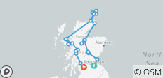  Country Roads of Scotland - Kleine Gruppe (Kleine Gruppen) - 23 Destinationen 