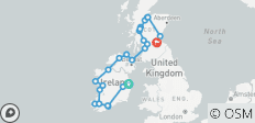  Das Beste von Irland und Schottland – Kleine Gruppe (Kleingruppen) - 25 Destinationen 