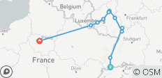  El Rin y París: un recorrido panorámico (2027) (De Basilea a París, 2027) - 11 destinos 