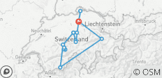  9-daagse rondreis door Zwitserland met de Glacier Express (1 nacht in Zermatt, 2 nachten in Interlaken, 2 nachten in Luzern en Zürich) - 17 bestemmingen 
