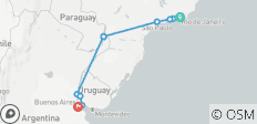  South America: Rio to Buenos Aires - 11 destinations 