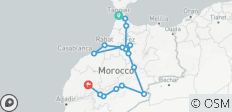  14-tägige private Marokko-Reise von Tanger nach Marrakesch - 18 Destinationen 