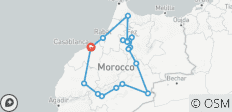  Circuit privé de 10 jours au Maroc, de Casablanca à Casablanca - 16 destinations 