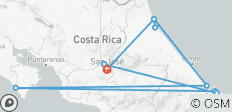  Premium Costa Rica: Tortuguero and Caribbean Coast - 10 destinations 