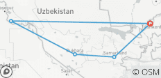  Premium Usbekistan - 5 Destinationen 