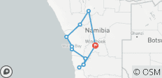  Premium – Namibië (11 bestemmingen) - 11 bestemmingen 