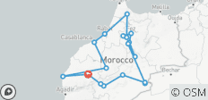  14-Day Morocco Imperial Cities &amp; Desert Tour from Marrakech - 18 destinations 